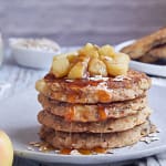 Panquecas fofas sem ovos! A receita com cheirinho a cinnamon rolls