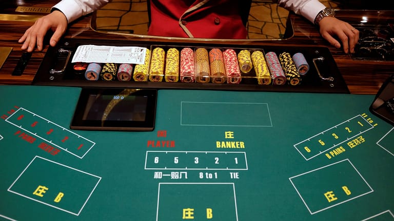 Receitas do jogo em Macau em maio com valor mais alto desde pandemia