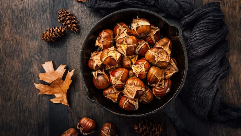 Castanhas assadas fáceis de descascar: Aprenda a fazê-las na ‘air fryer’