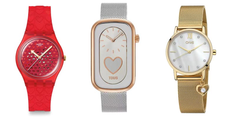 Está na hora do amor! 10 relógios perfeitos para o Dia dos Namorados