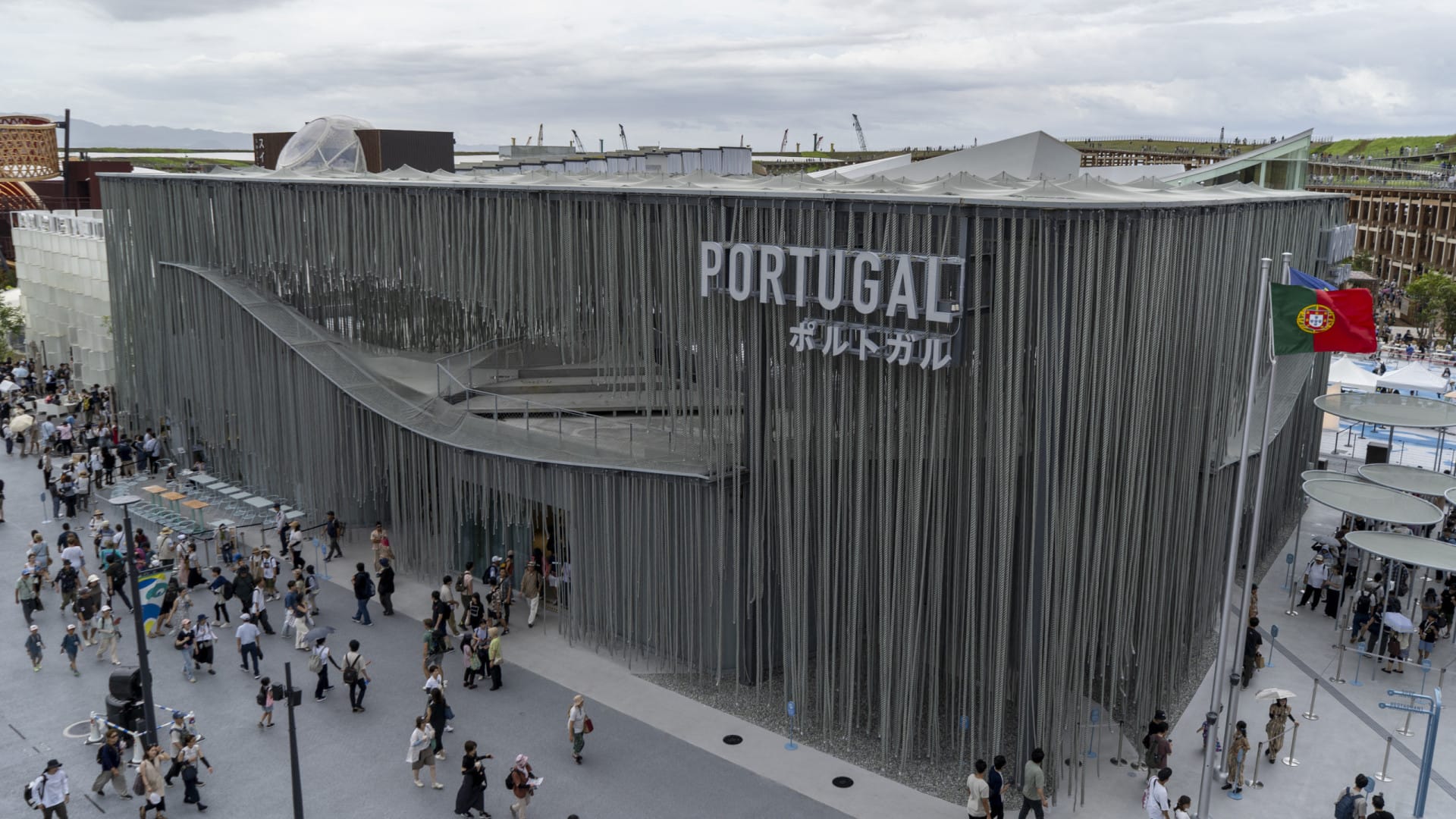 Expo2025: Pavilhões de Portugal e da UE assinalam Dia da Ucrânia